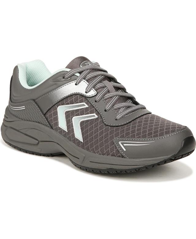 Dr. Scholl's Work Blaze Work (Grey Leather) Women's Shoes Product Image