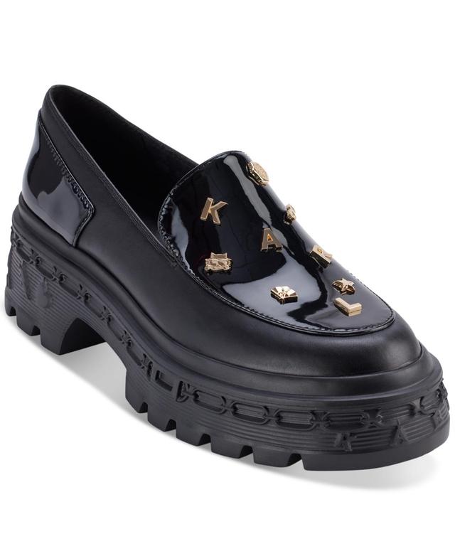 Karl Lagerfeld Paris Womens Laylah Loafer Flats Product Image