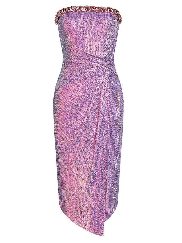 Womens Annika Twist Cocktail Dress Product Image