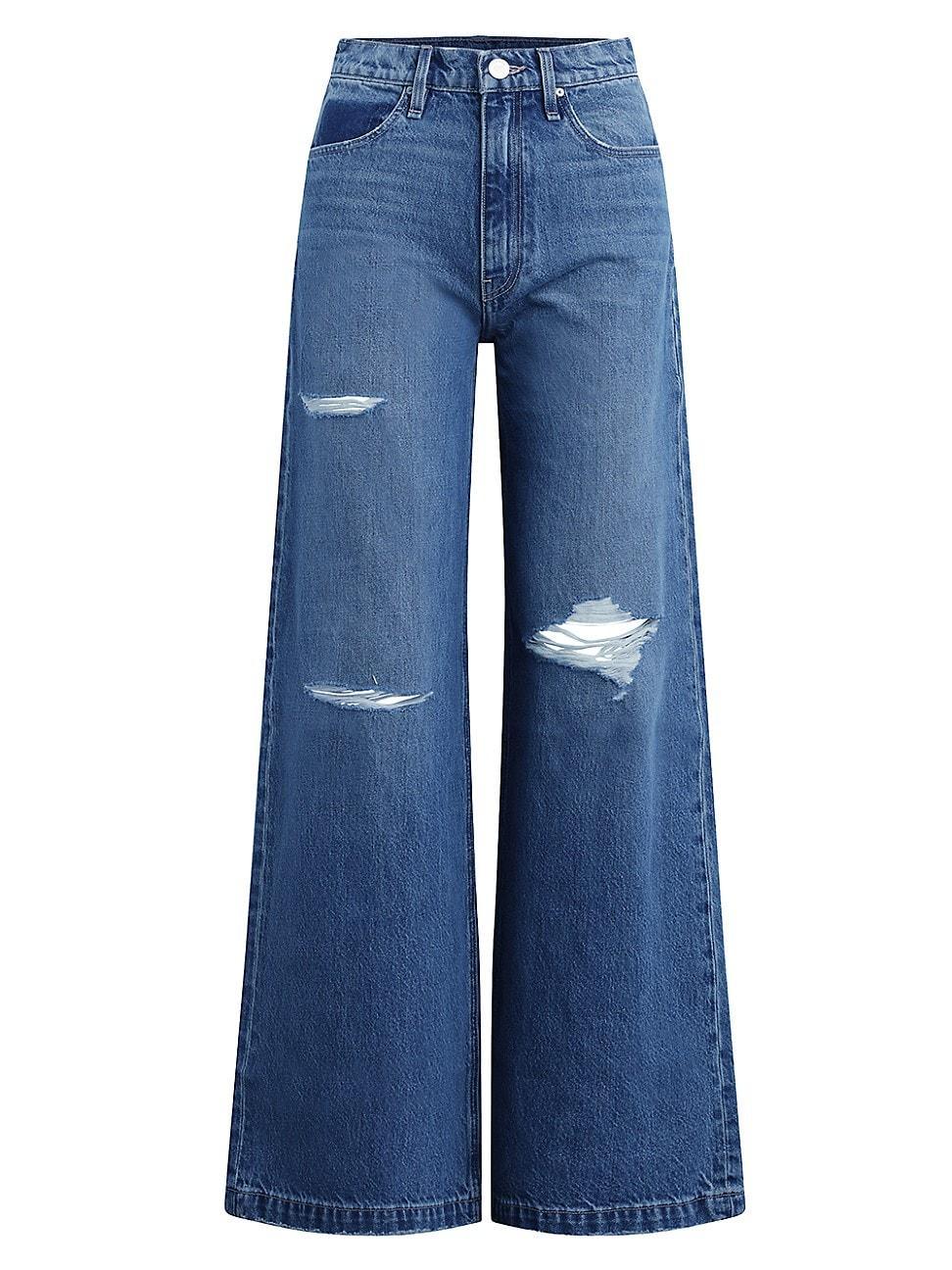 Womens James Wide-Leg Jeans Product Image