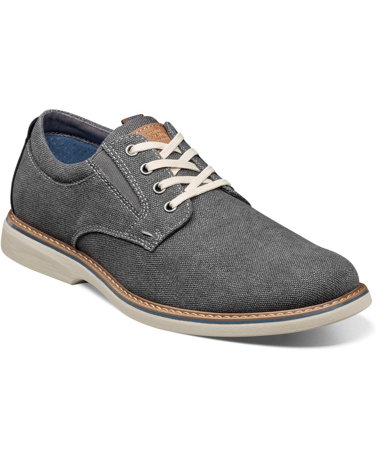 Nunn Bush Mens Otto Canvas Plain Toe Oxford Shoes Product Image