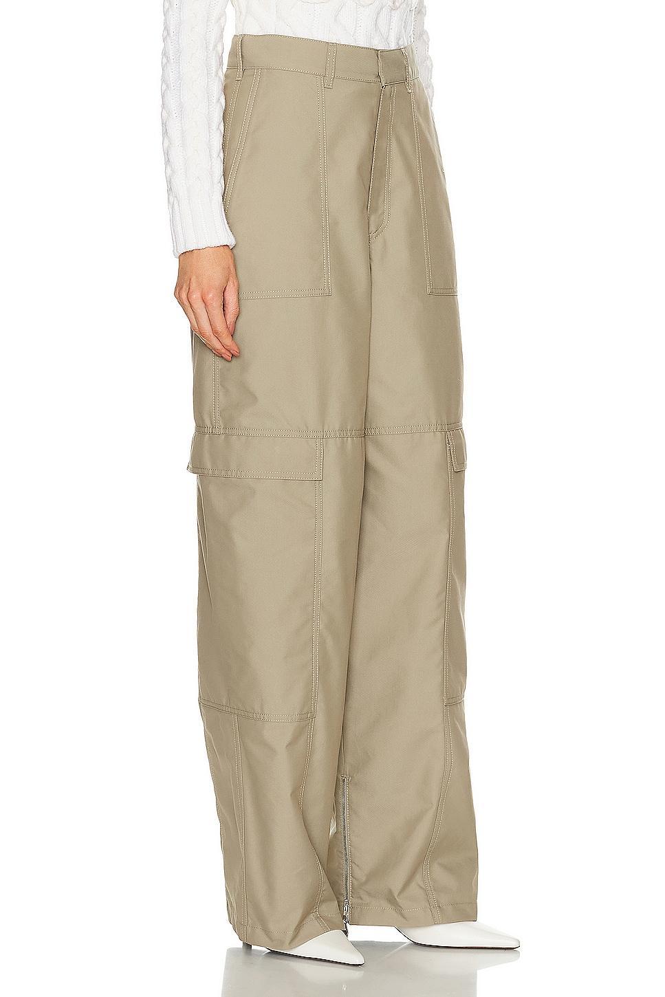 Loewe Cargo Trouser in Green Product Image