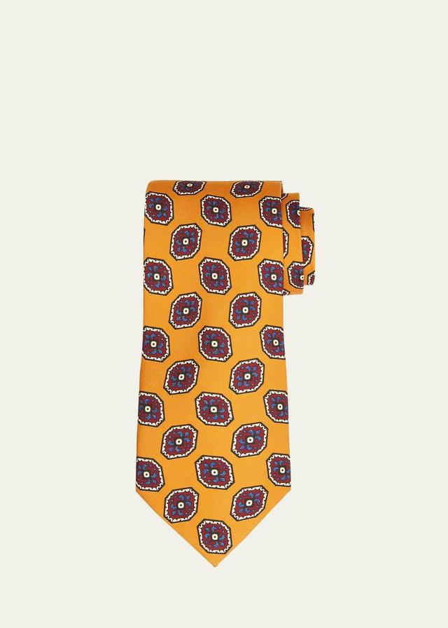 Mens Archivio 3-Fold Silk Tie Product Image