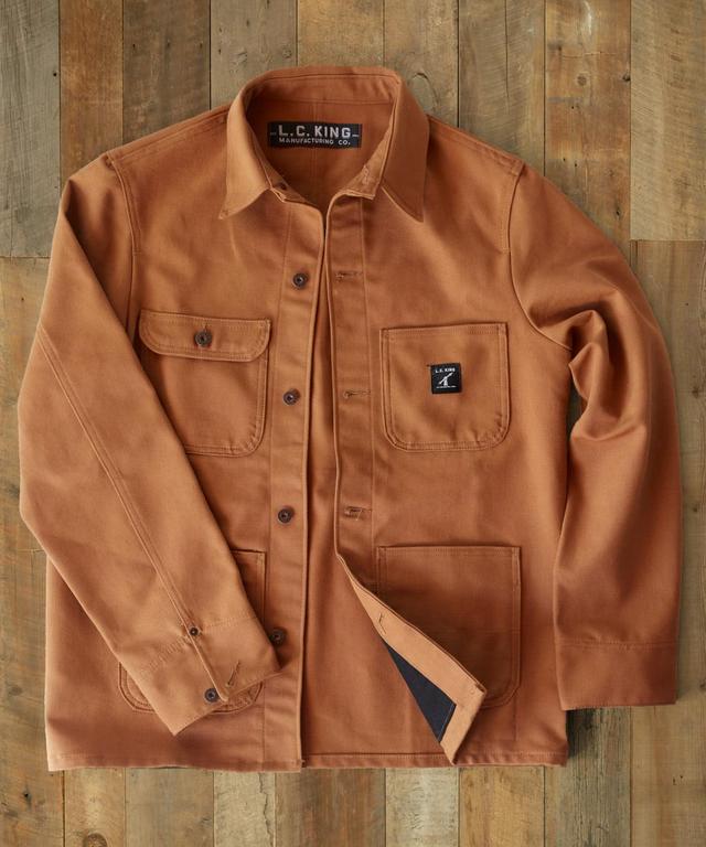 Brown Duck Chore Coat Male Product Image