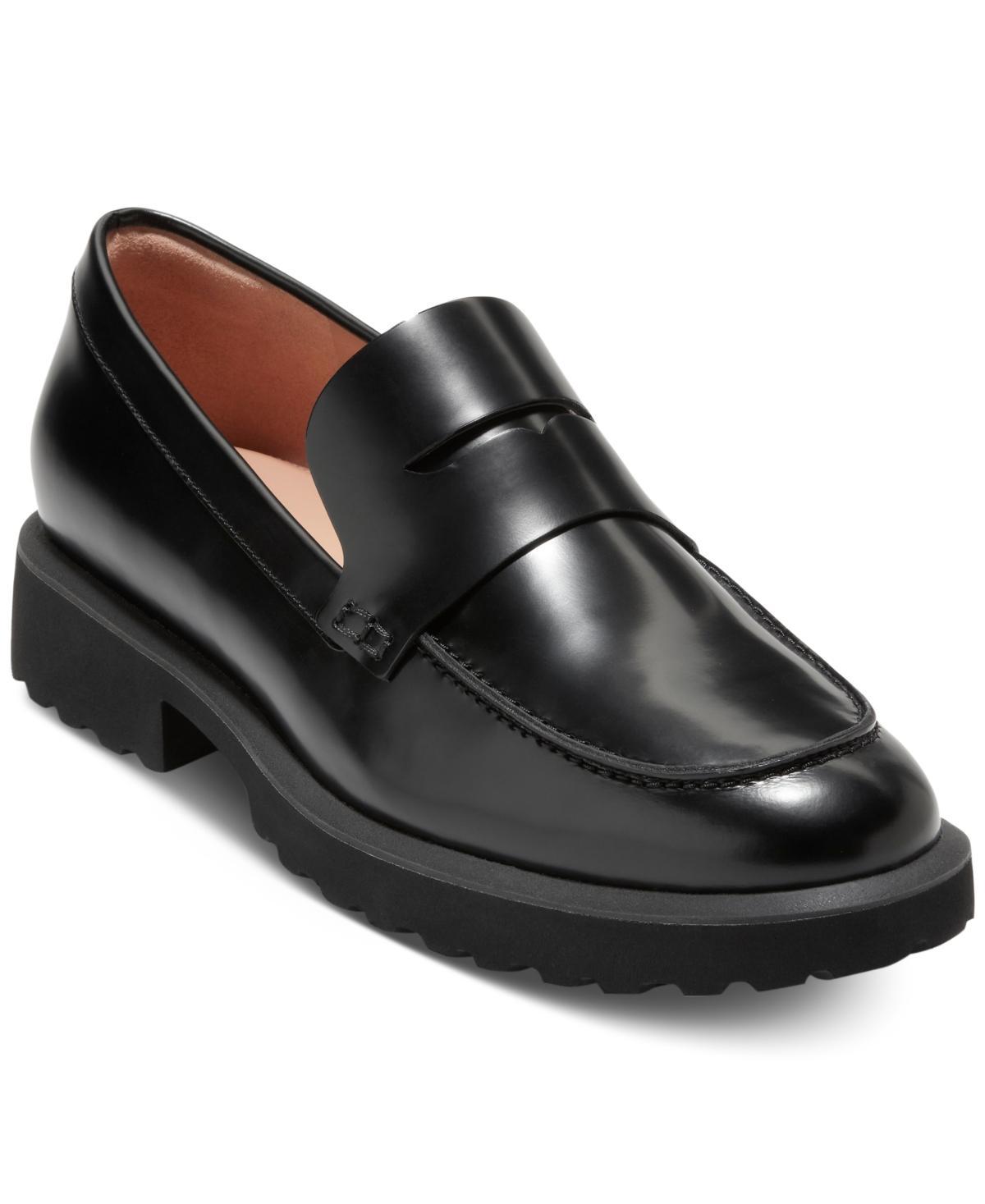 Womens Geneva Leather Loafers Product Image