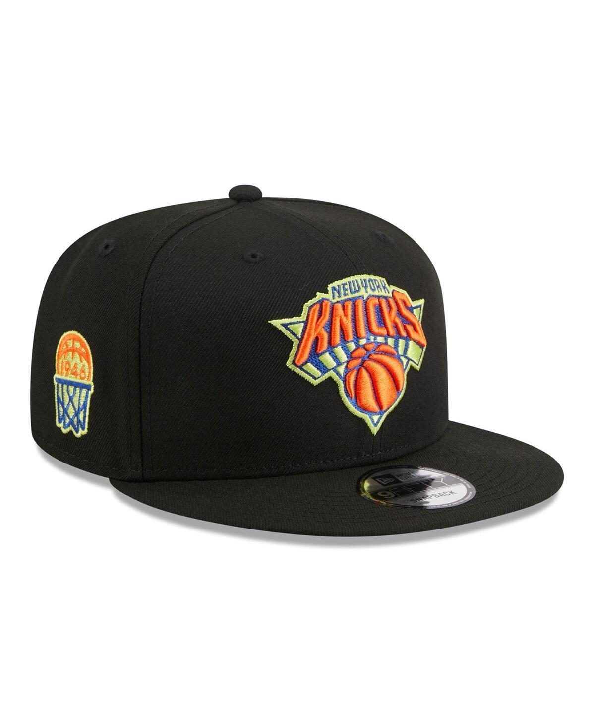 Mens New Era New York Knicks Neon Pop 9FIFTY Snapback Hat Product Image