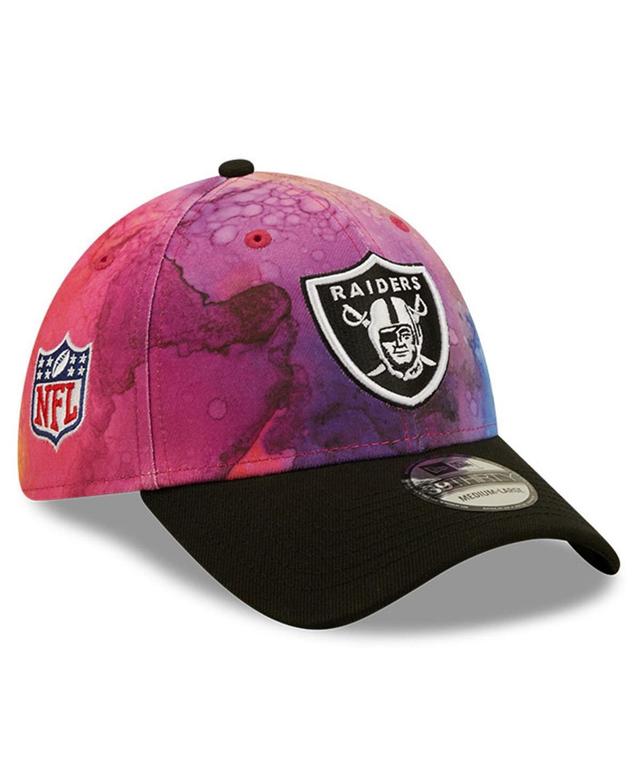 Mens New Era Pink Las Vegas Raiders 2022 Nfl Crucial Catch 39THIRTY Flex Hat - Pink Product Image