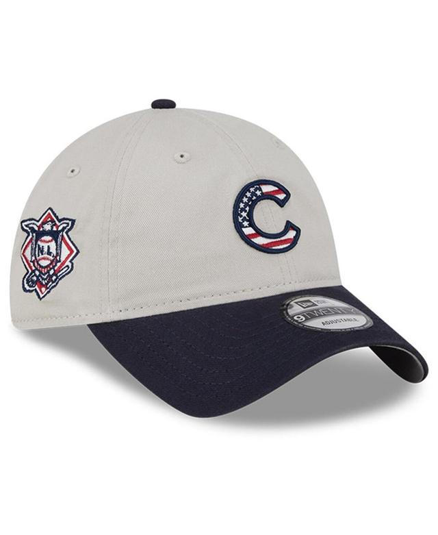 New Era Mens Black Chicago Cubs 2024 Fourth of July 9TWENTY Adjustable Hat Product Image