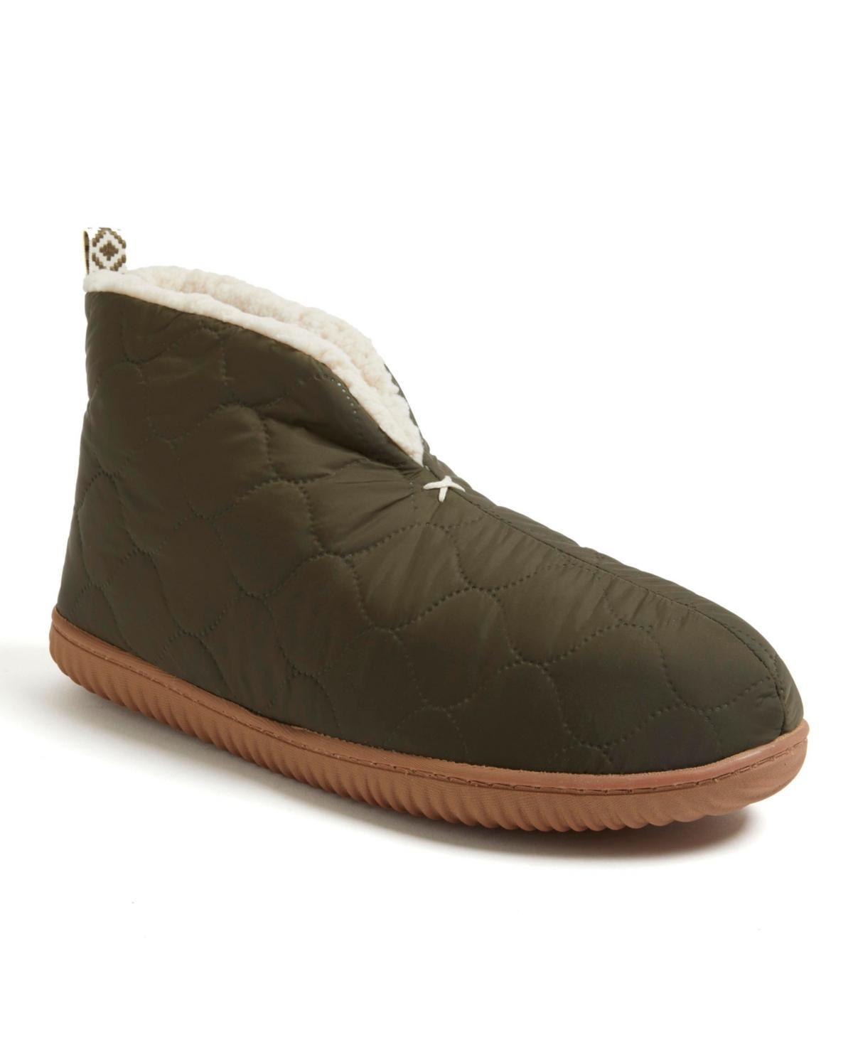 Dearfoams Warm Up Mens Bootie Slippers Product Image