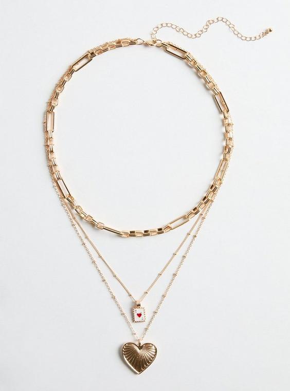 Heart Layered Necklace  product image