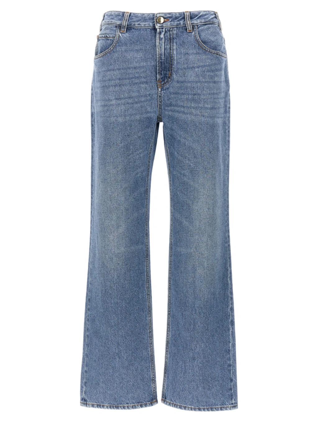 CHLOÉ Flared Denim In Blue Product Image