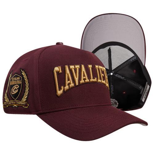 Pro Standard Mens Pro Standard Cavaliers Crest Emblem Flatbrim Snapback - Mens Product Image