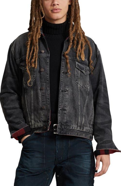 Polo Ralph Lauren Reversible Denim & Flannel Trucker Jacket Product Image