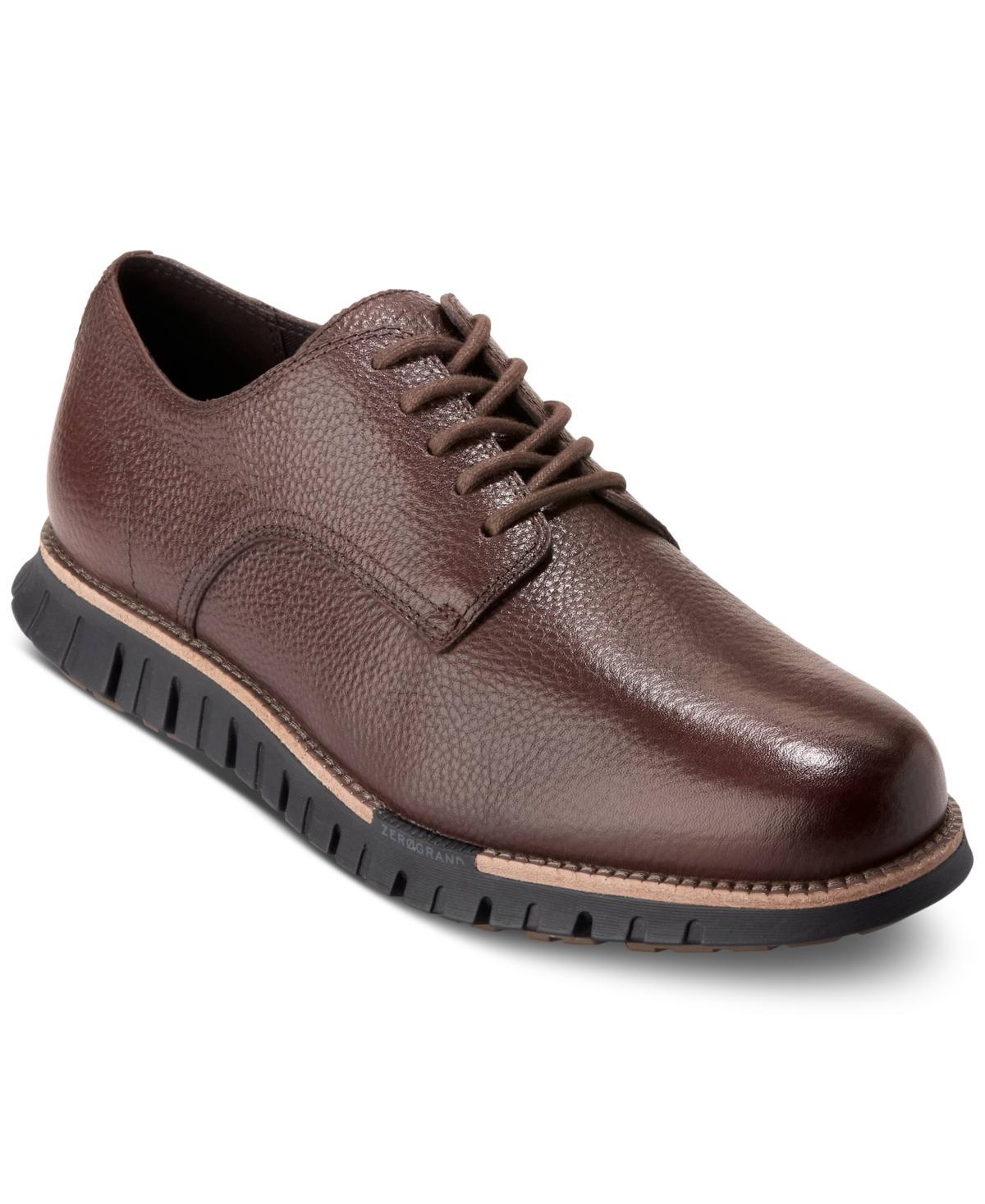 Mens ZEROGRAND Remastered Plain-Toe Leather Oxfords Product Image