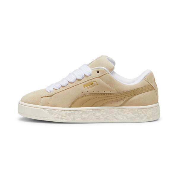 PUMA Suede XL Women's Sneakers in Putty/Warm White Product Image