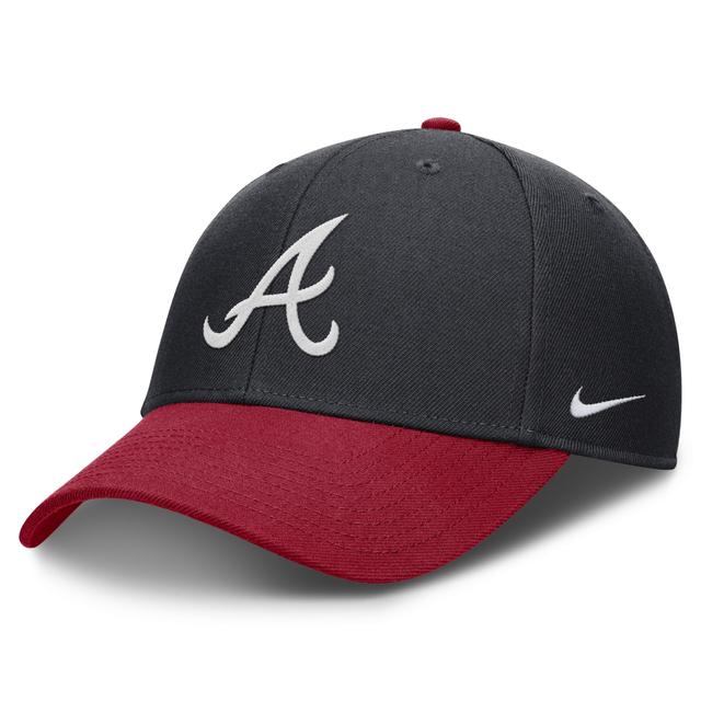 Atlanta Braves Evergreen Club Nike Mens Dri-FIT MLB Adjustable Hat Product Image