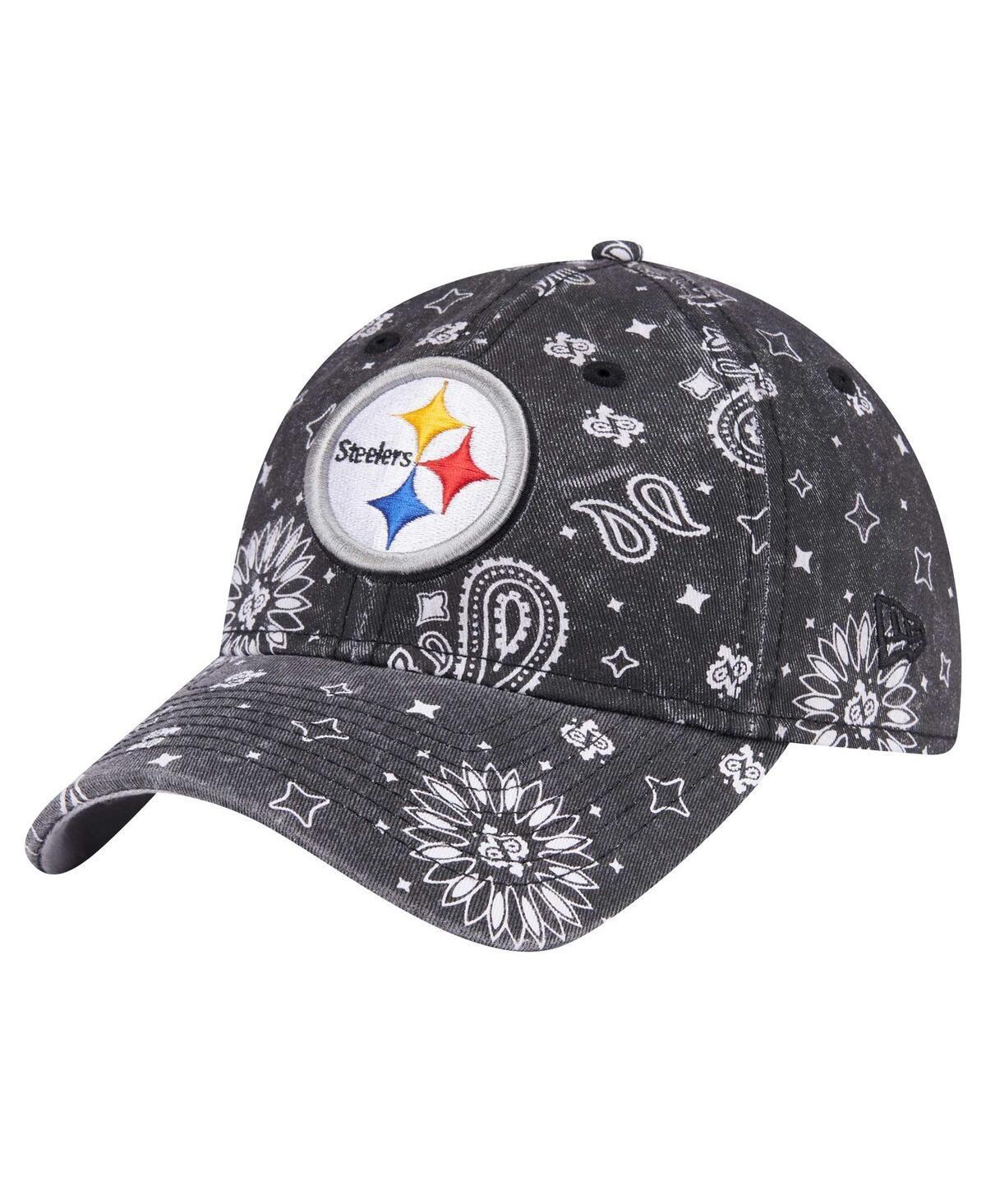 Womens New Era Pittsburgh Steelers Paisley 9TWENTY Adjustable Hat Product Image