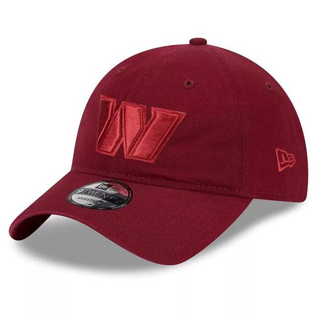 Mens New Era Cardinal Washington Commanders Color Pack 9TWENTY Adjustable Hat Product Image