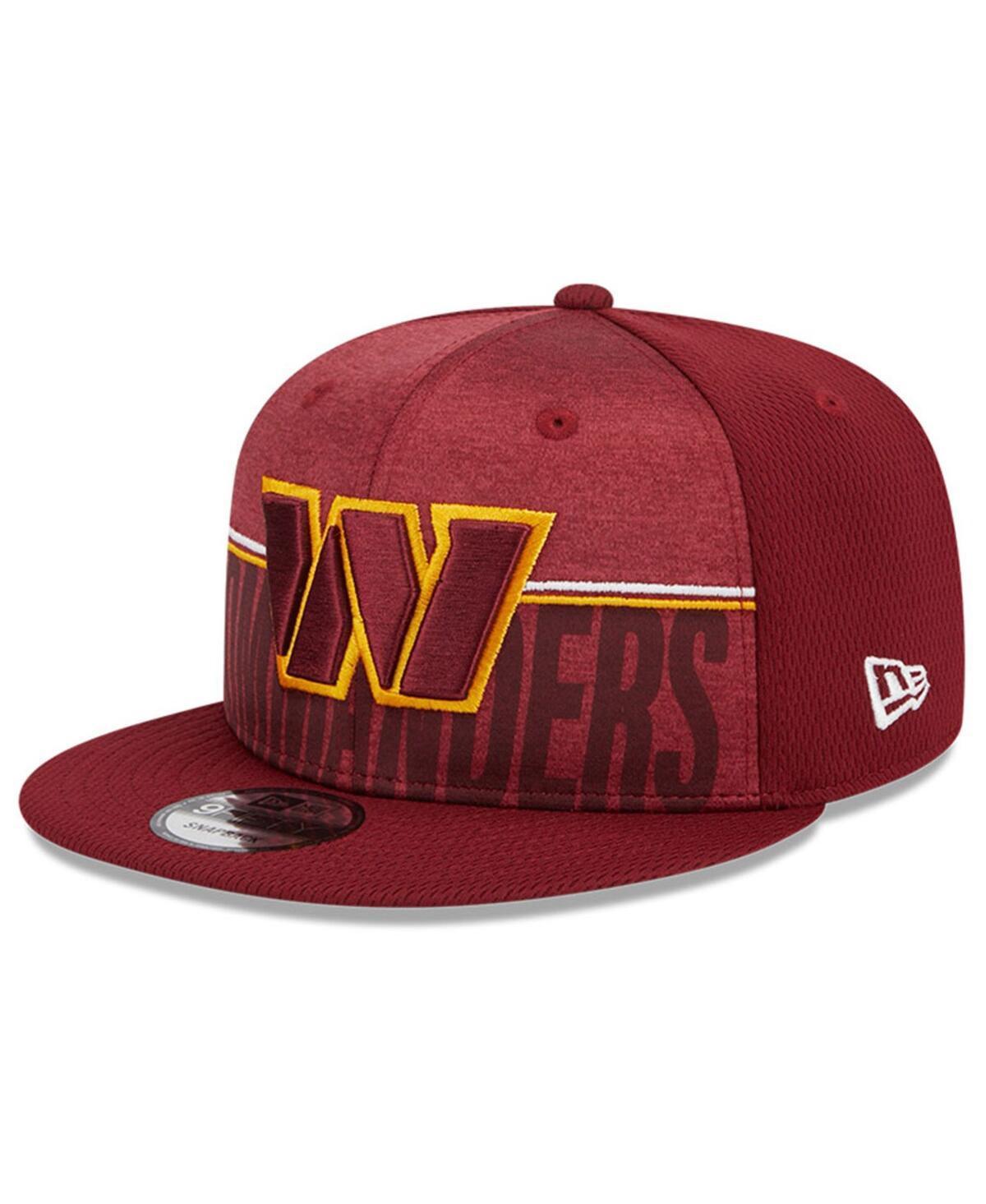 Mens New Era Burgundy Washington Commanders 2023 Nfl Training Camp 9FIFTY Snapback Hat Product Image