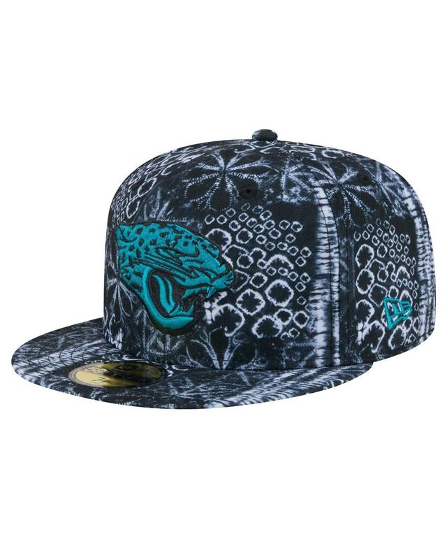 New Era Mens Black Jacksonville Jaguars Shibori 59Fifty Fitted Hat Product Image