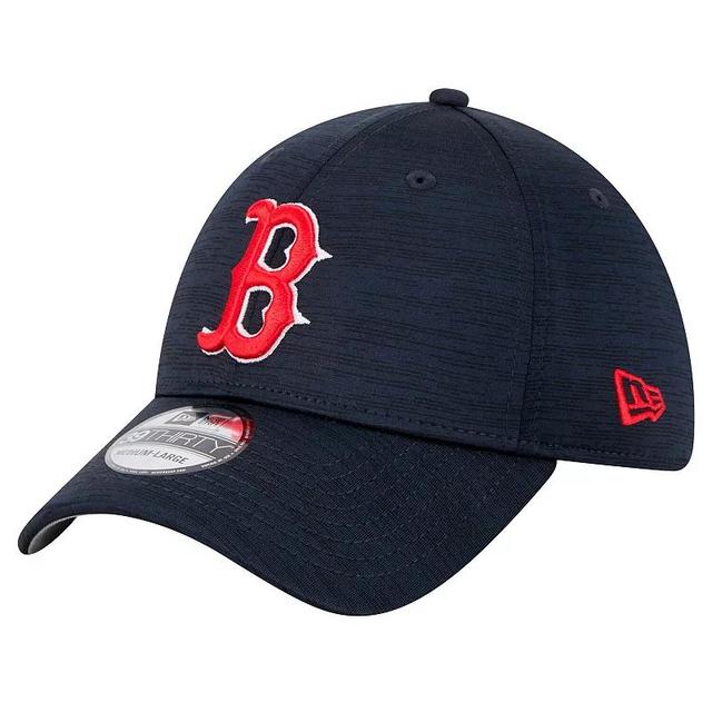 Mens New Era Boston Red Sox Tech 39THIRTY Flex Hat Blue Product Image