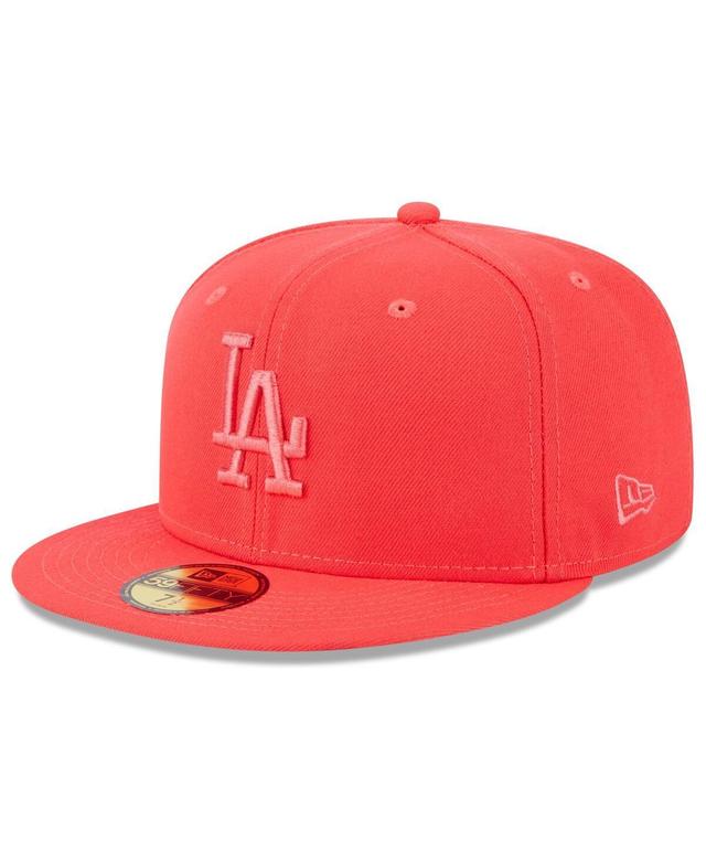 Mens New Era Los Angeles Dodgers 2023 Spring Color Basic 59FIFTY Fitted Hat Product Image