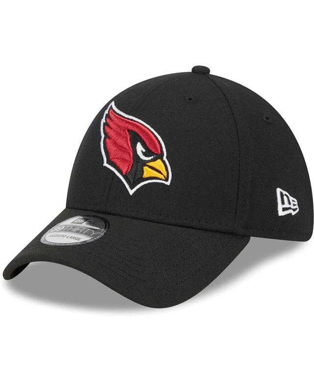 Mens New Era Black Arizona Cardinals Main 39THIRTY Flex Hat Product Image