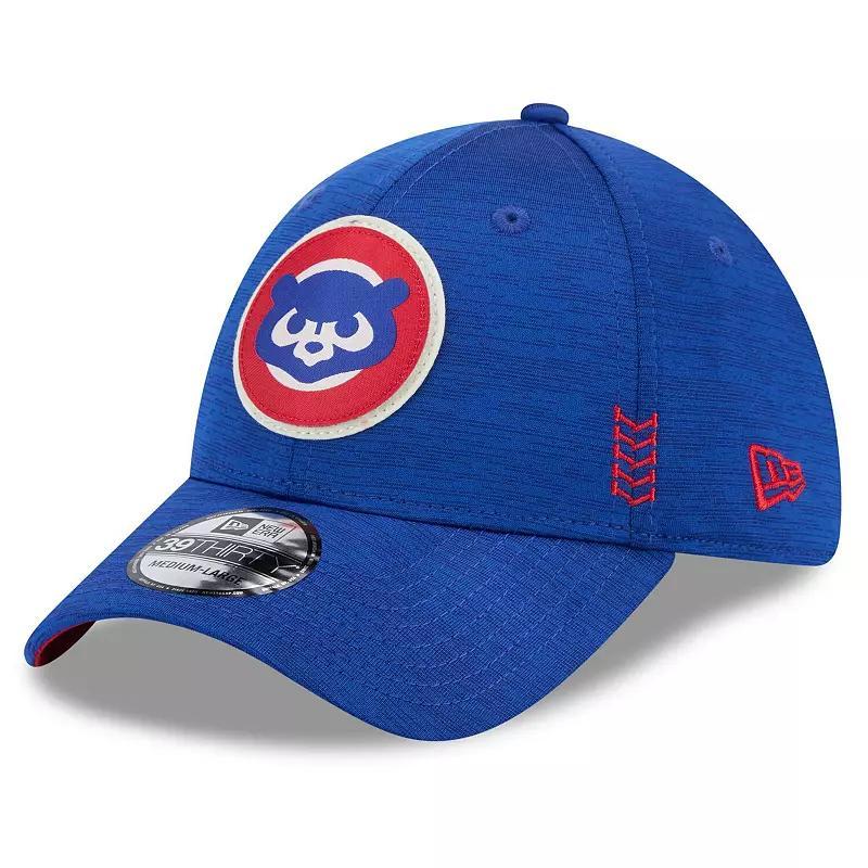 Mens New Era Royal Chicago Cubs 2024 Clubhouse 39THIRTY Flex Fit Hat Product Image