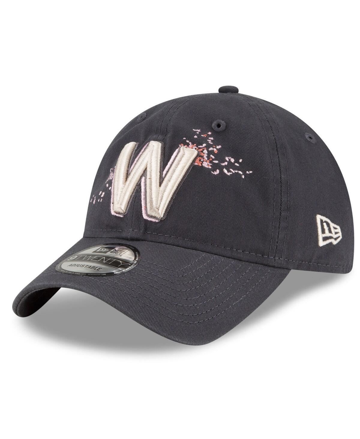 Mens New Era Graphite Washington Nationals City Connect 9TWENTY Adjustable Hat Product Image