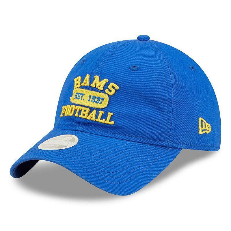 Womens New Era Royal Los Angeles Rams Formed 9TWENTY Adjustable Hat Product Image