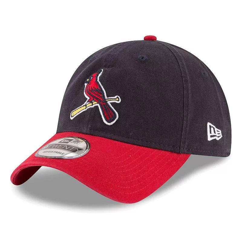 Mens New Era St. Louis Cardinals Team Replica Core Classic 9TWENTY Adjustable Hat Product Image