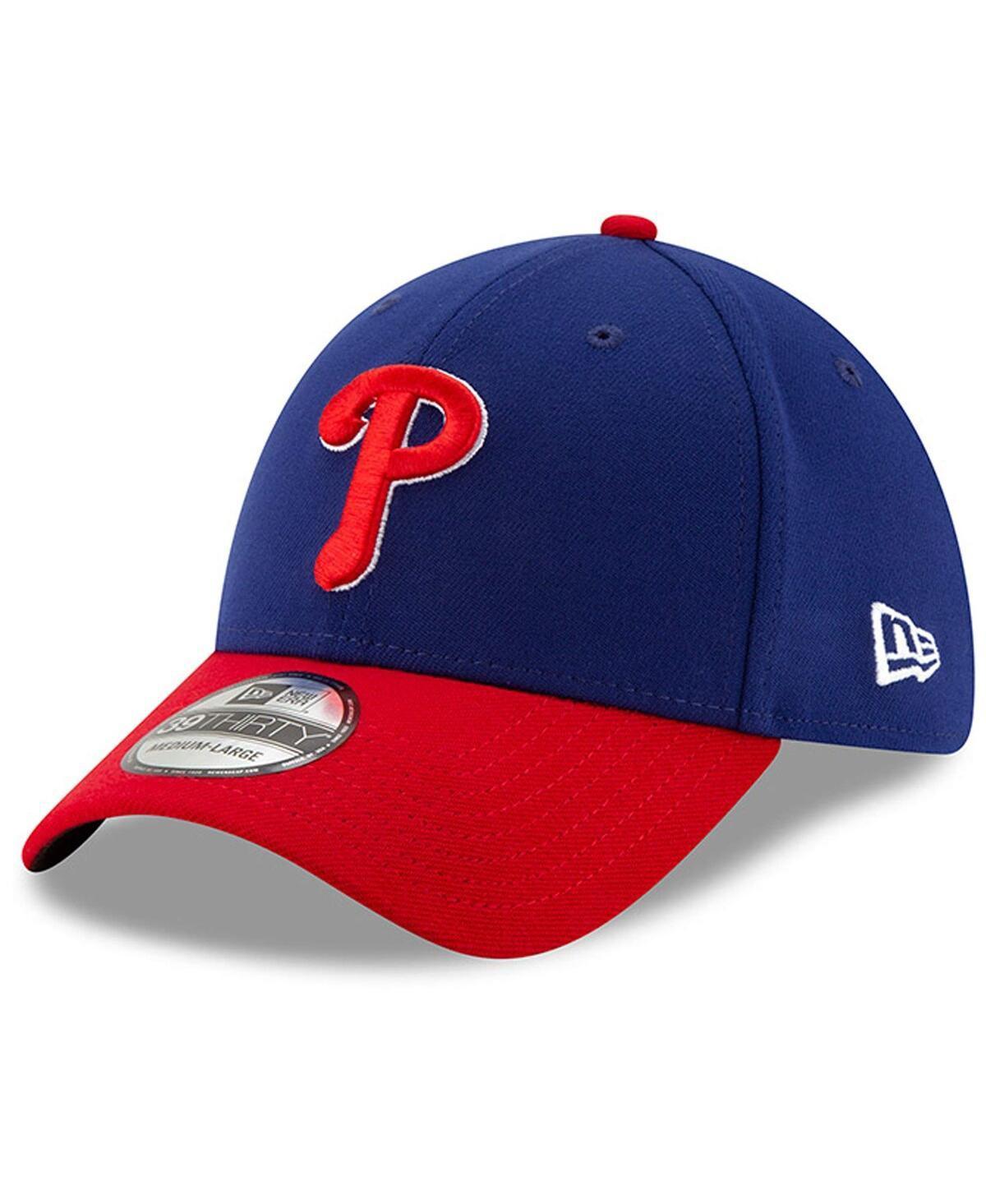 Mens New Era Royal/Red Philadelphia Phillies Alternate Team Classic 39THIRTY Flex Hat Product Image