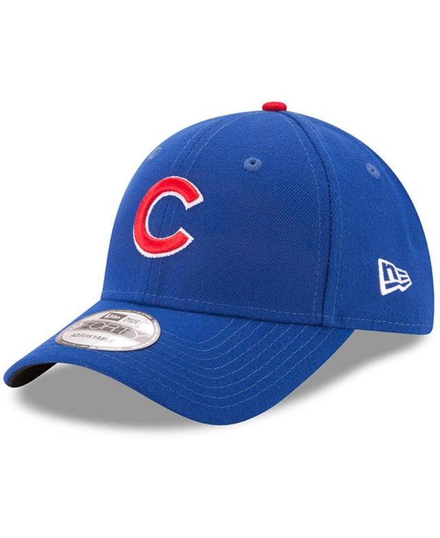 New Era Mens Royal Chicago Cubs League 9FORTY Adjustable Hat Product Image