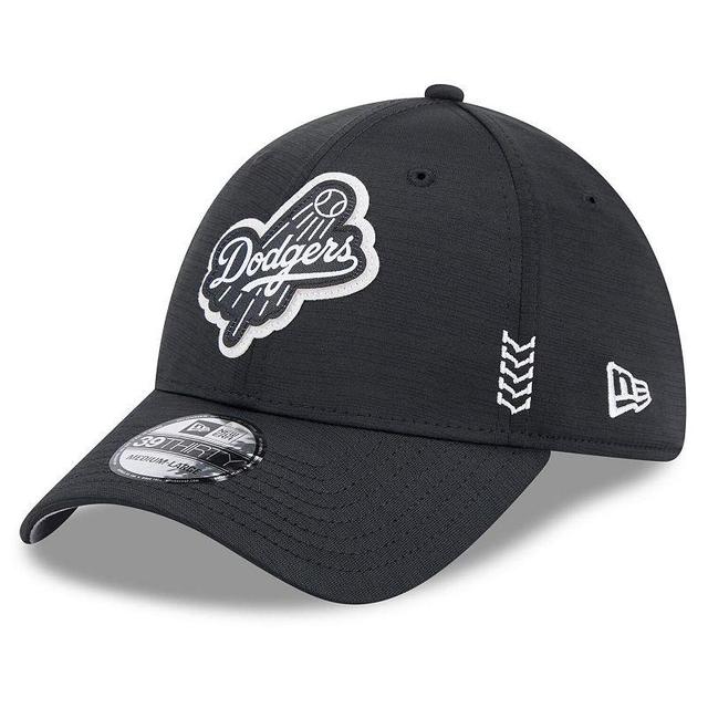 Mens New Era Los Angeles Dodgers 2024 Clubhouse 39THIRTY Flex Fit Hat Product Image