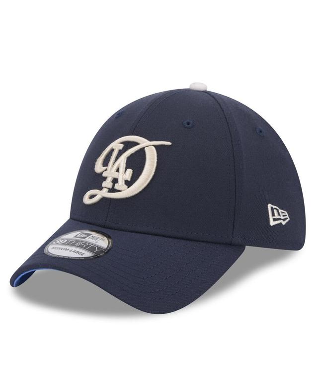 New Era Mens Navy Los Angeles Dodgers 2024 City Connect 39THIRTY Flex Hat Product Image