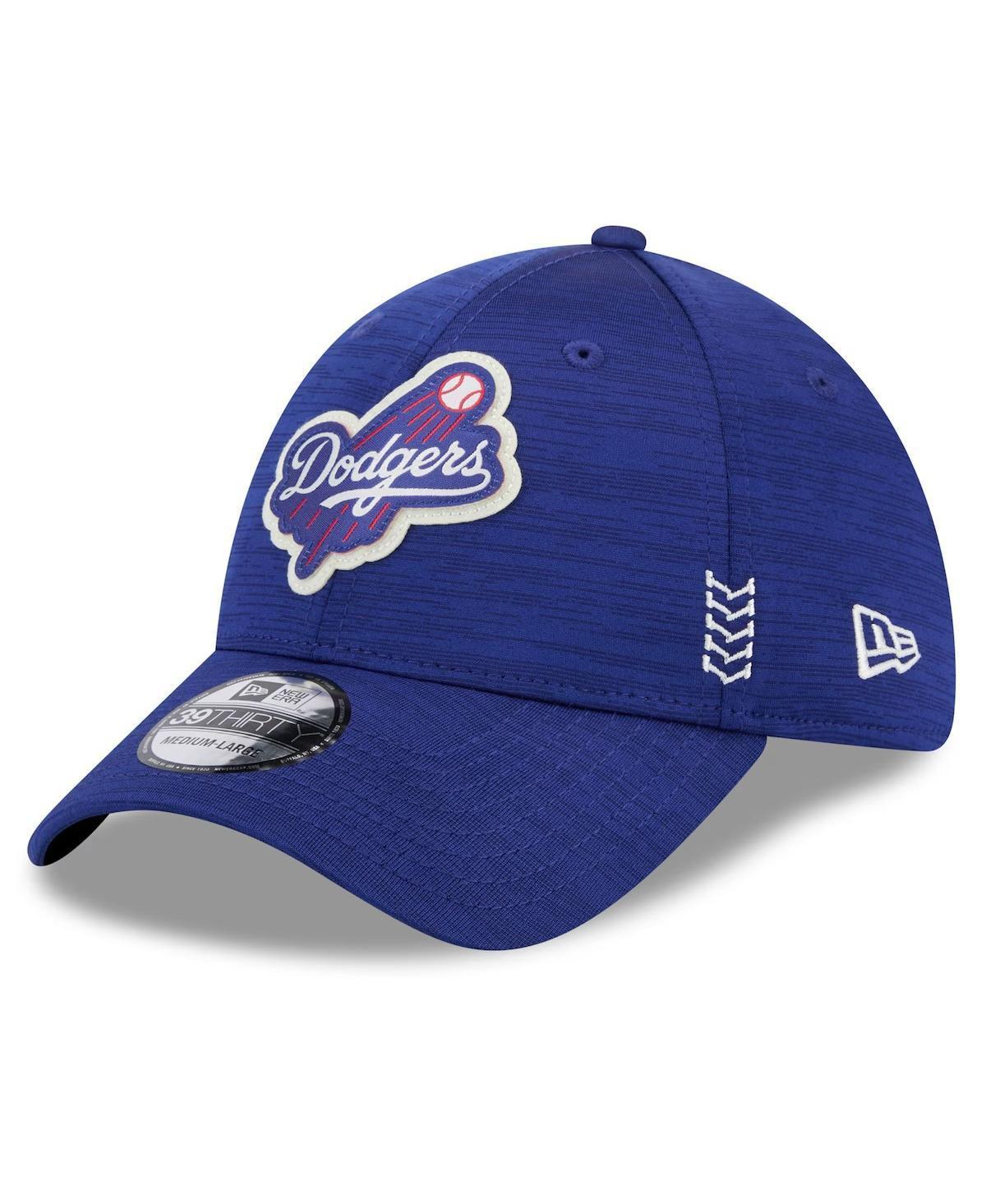 Mens New Era Royal Los Angeles Dodgers 2024 Clubhouse 39THIRTY Flex Fit Hat Product Image