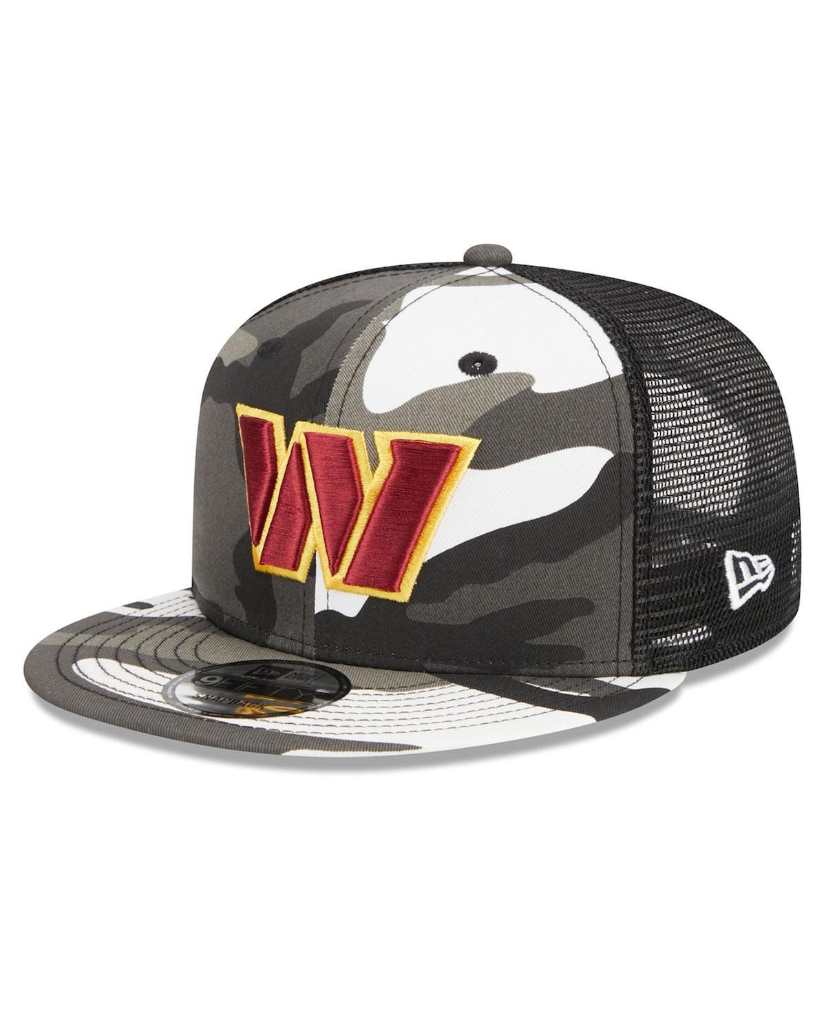 Mens New Era Urban Camo Washington Commanders 9FIFTY Trucker Snapback Hat Product Image