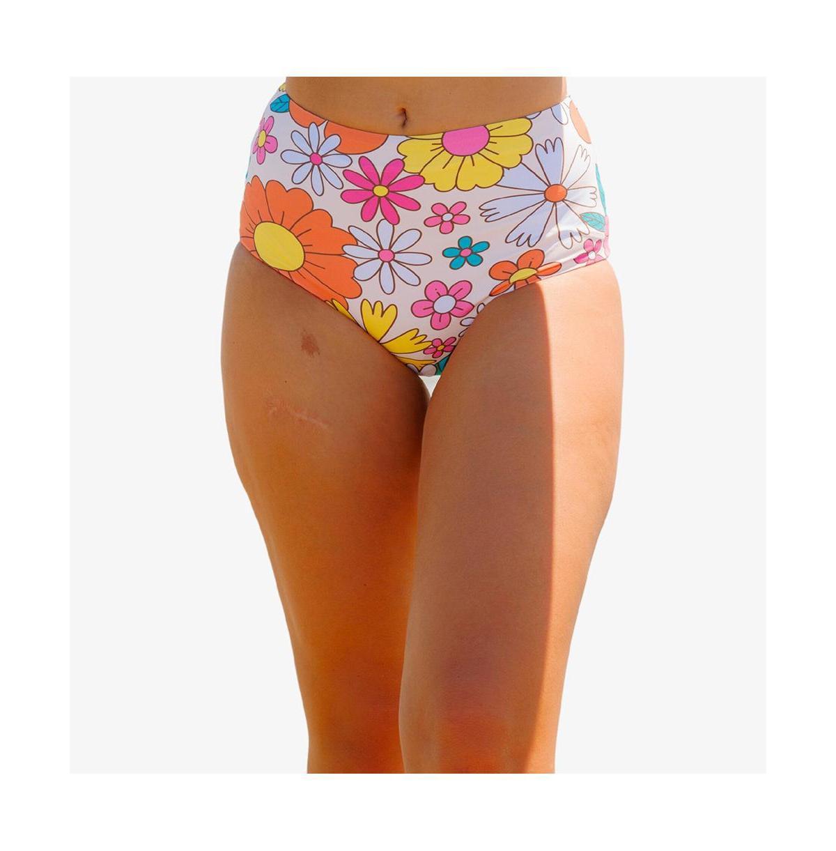 Calypsa Womens High-Waisted Bikini Bottom Product Image