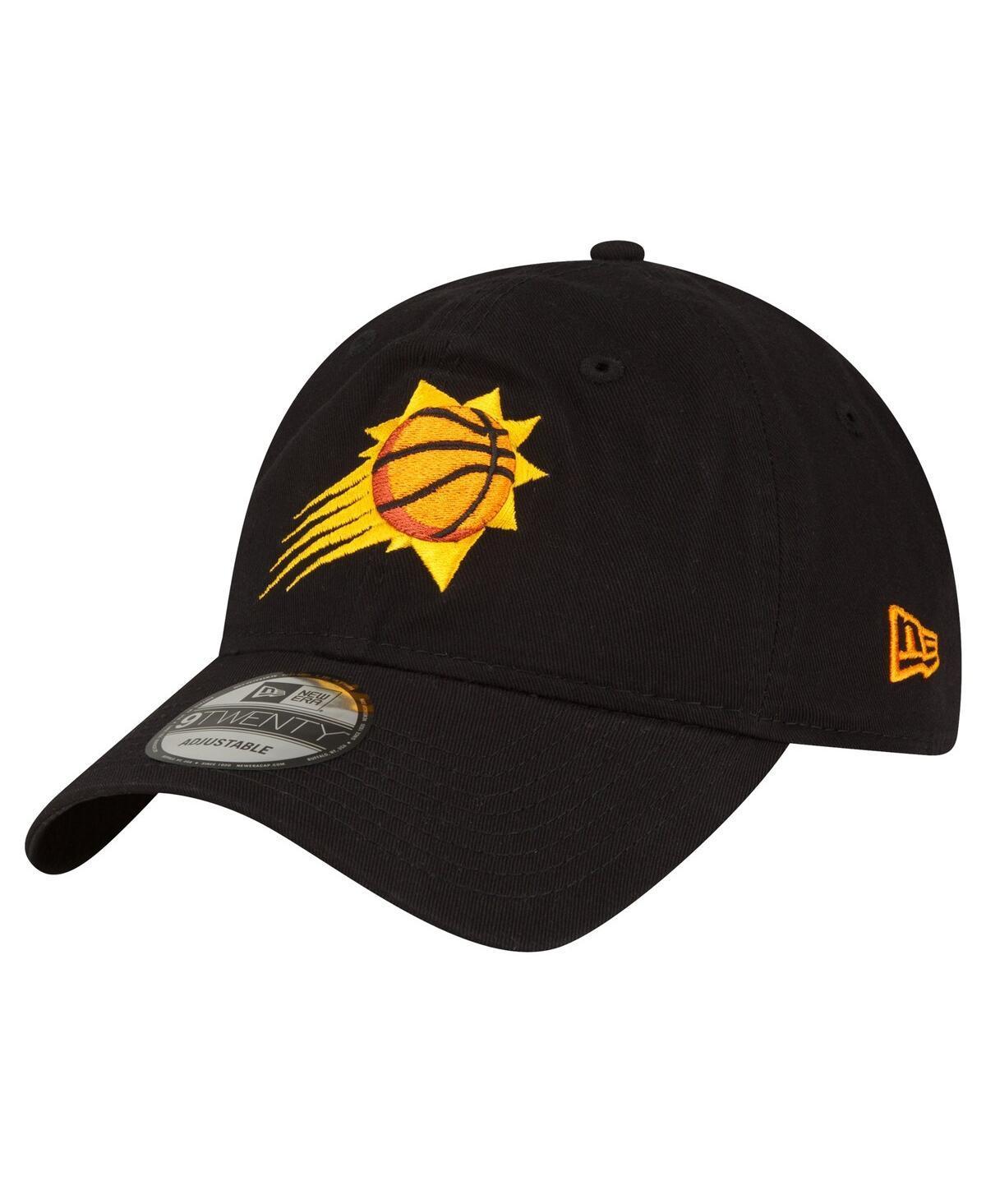 Mens New Era Black Phoenix Suns Team 2.0 9TWENTY Adjustable Hat Product Image