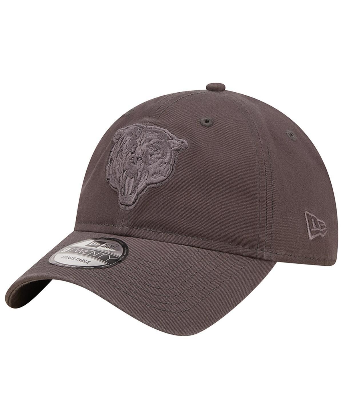 Men's New Era Graphite Chicago Bears Core Classic 2.0 Tonal 9TWENTY Adjustable Hat Product Image