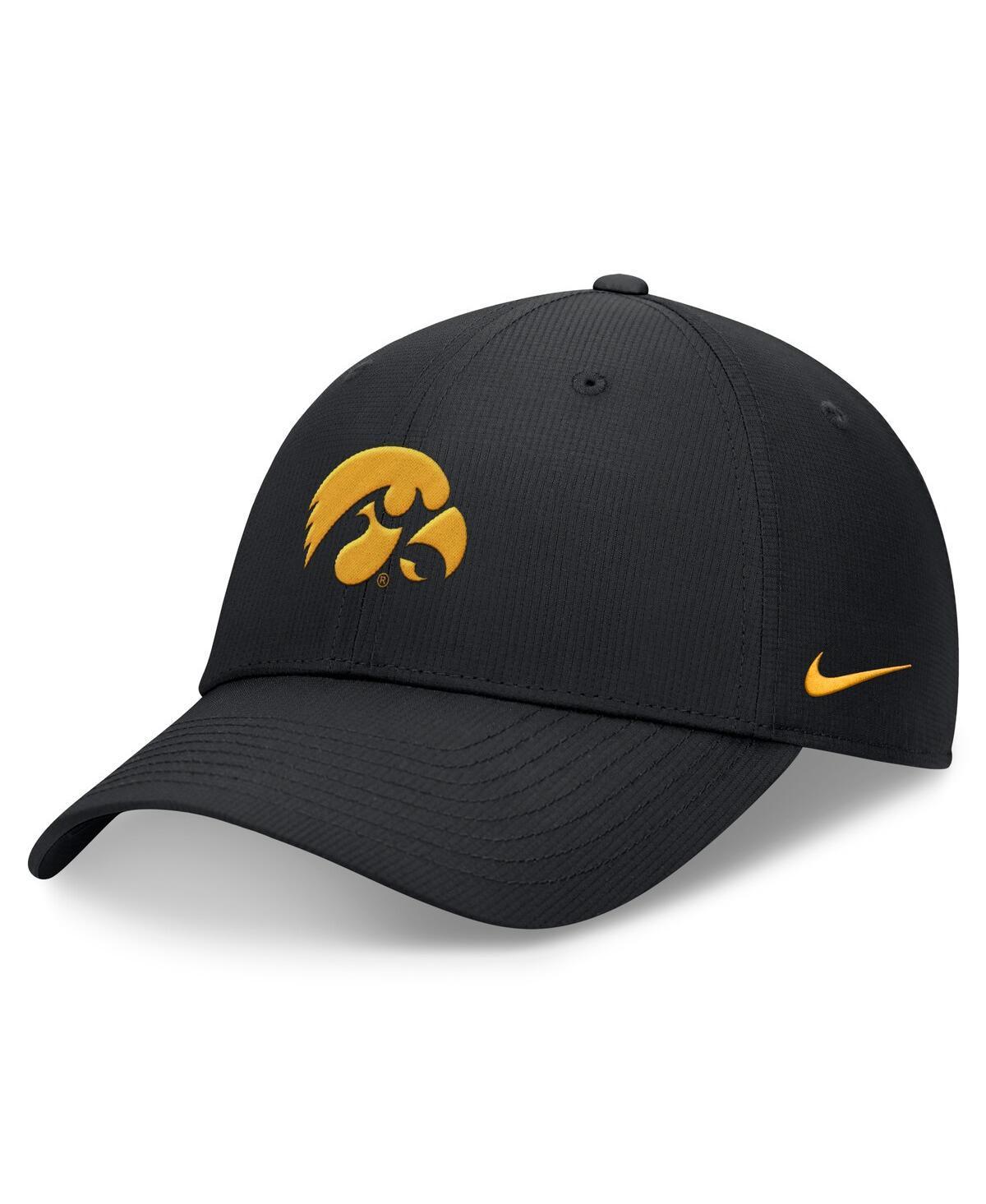 Nike Mens Black Iowa Hawkeyes 2024 On-Field Performance Adjustable Hat Product Image