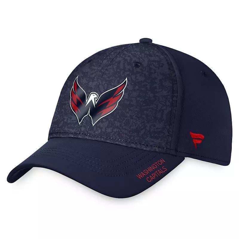 Mens Fanatics Branded Washington Capitals Authentic Pro Rink Flex Hat Blue Product Image