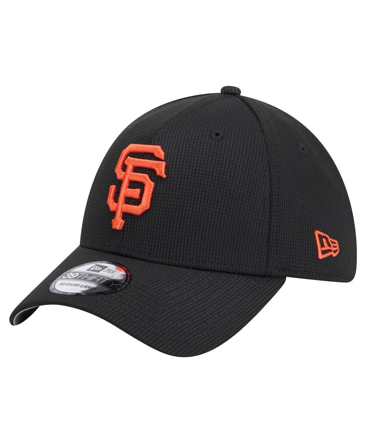 Mens New Era Black San Francisco Giants Active Pivot 39THIRTY Flex Hat Product Image