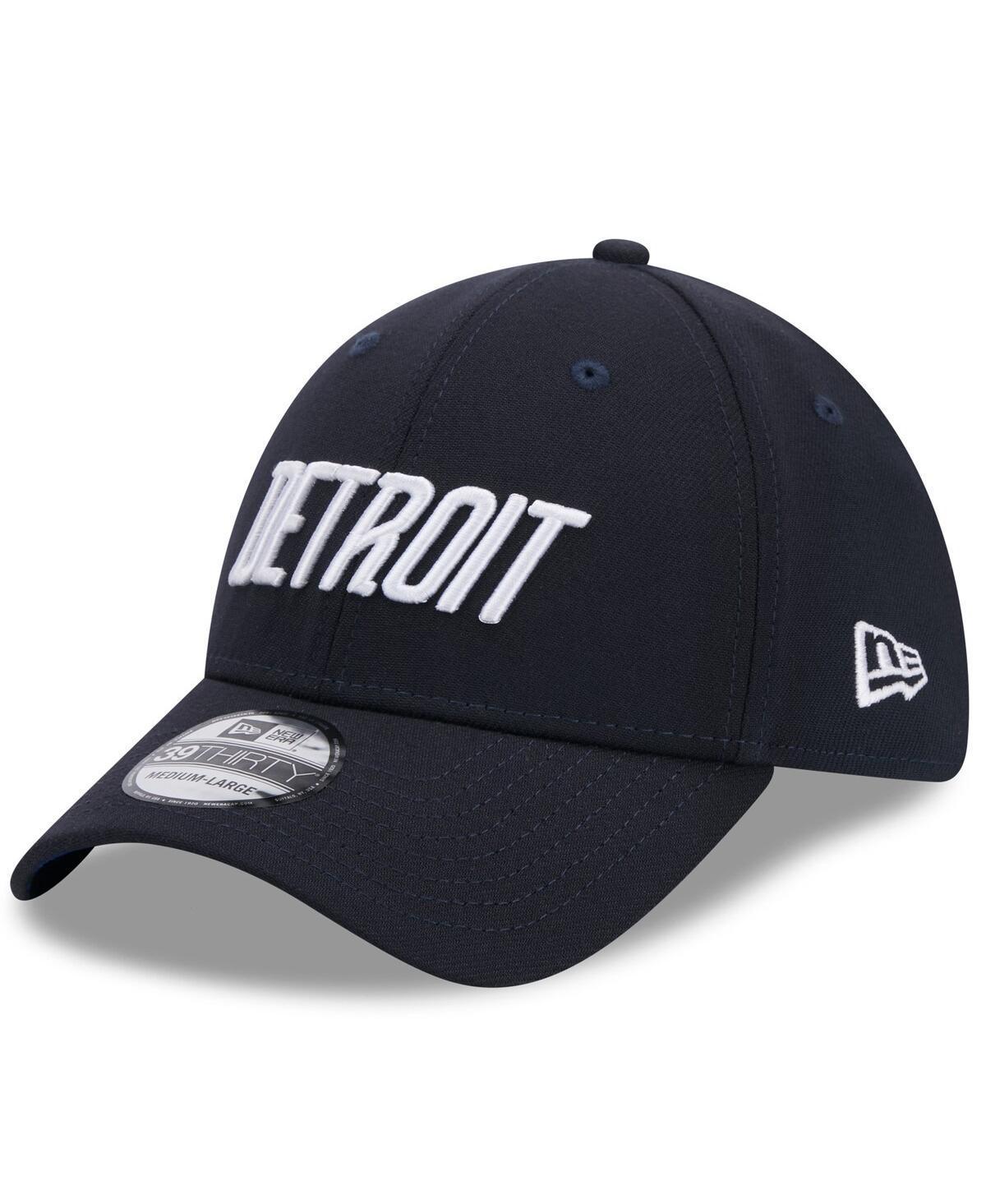 New Era Mens Navy Detroit Tigers 2024 City Connect 39THIRTY Flex Hat Product Image