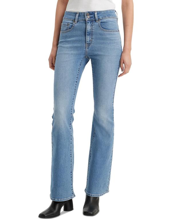 Levis Womens 726 Western Flare Slim Fit Jeans Product Image