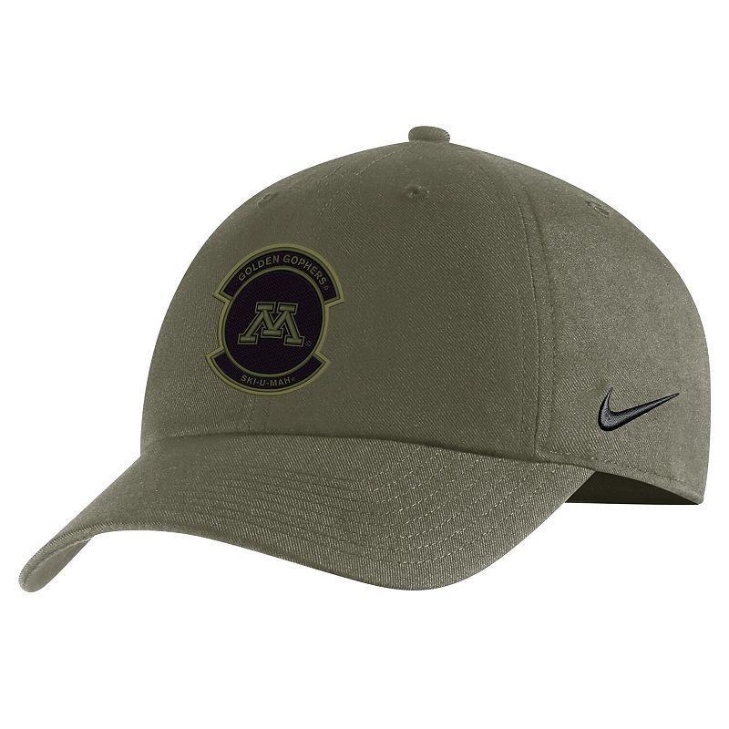 Mens Nike Olive Kansas State Wildcats Military Pack Heritage86 Adjustable Hat Product Image