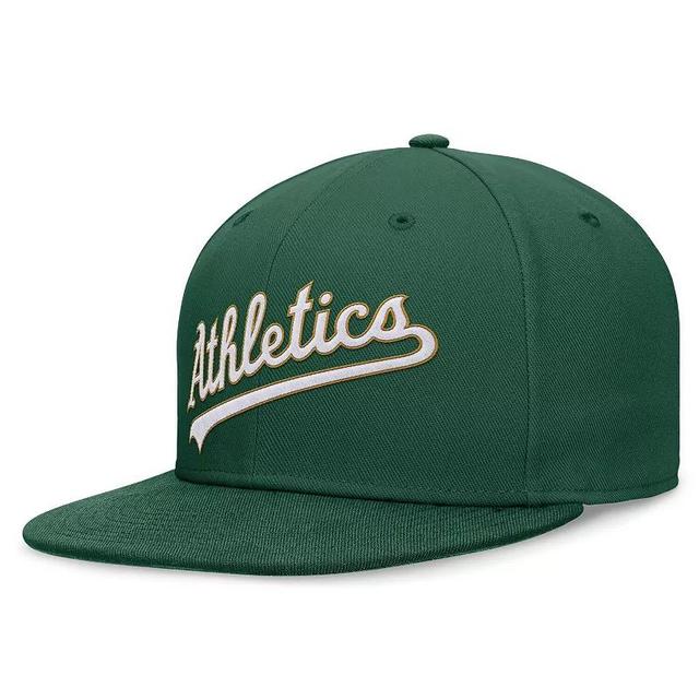 Mens Nike Oakland Athletics Evergreen Performance Fitted Hat Product Image