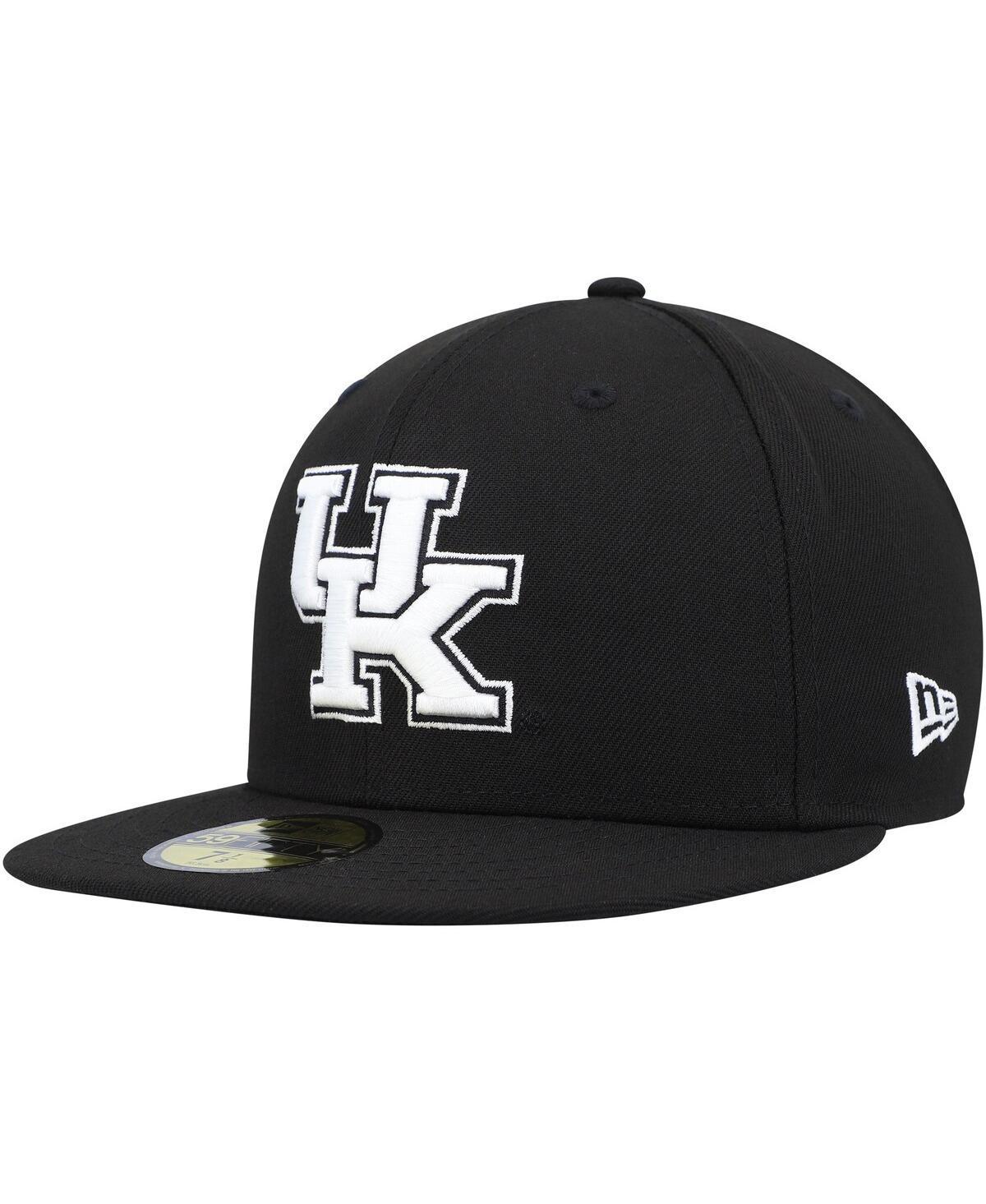 Mens New Era Kentucky Wildcats & White 59FIFTY Fitted Hat Product Image