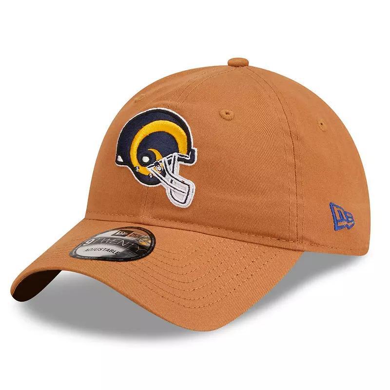 Mens New Era Los Angeles Rams Core Classic 2.0 9TWENTY Adjustable Hat Product Image