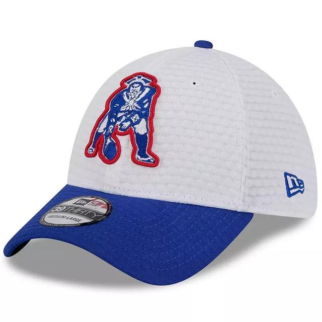 Mens New Era /Royal New England Patriots 2024 NFL Training Camp 39THIRTY Flex Hat Product Image